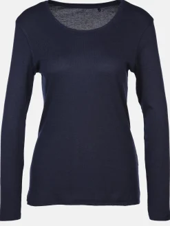 Damen Basic Shirt mit langem Arm