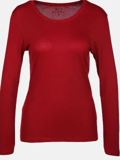 Damen Basic Shirt mit langem Arm