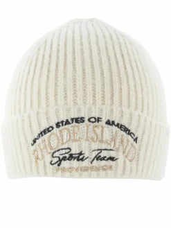 Damen Beanie in Rippoptik