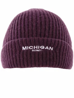 Damen Beanie in Rippoptik