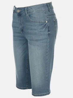 Damen Bermuda Jeans