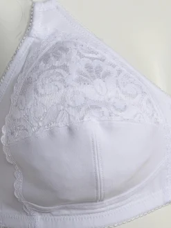 Damen BH in Stützform mit Spitze