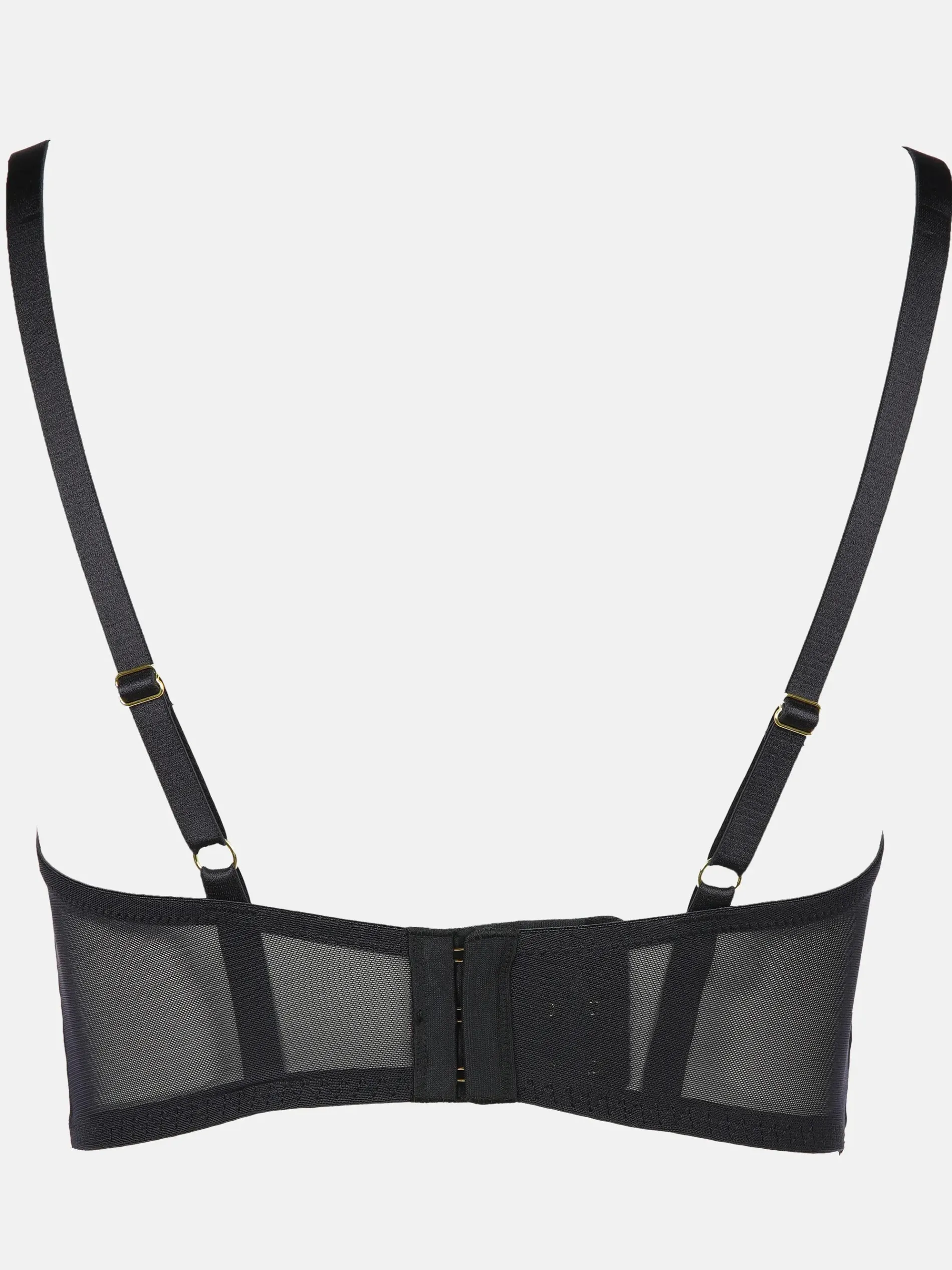 Damen BH mit Spitze und Goldeffekt