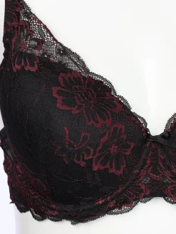 Damen BH mit Spitze zweifarbig