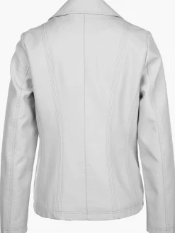 Damen Bikerjacke in Kunstleder