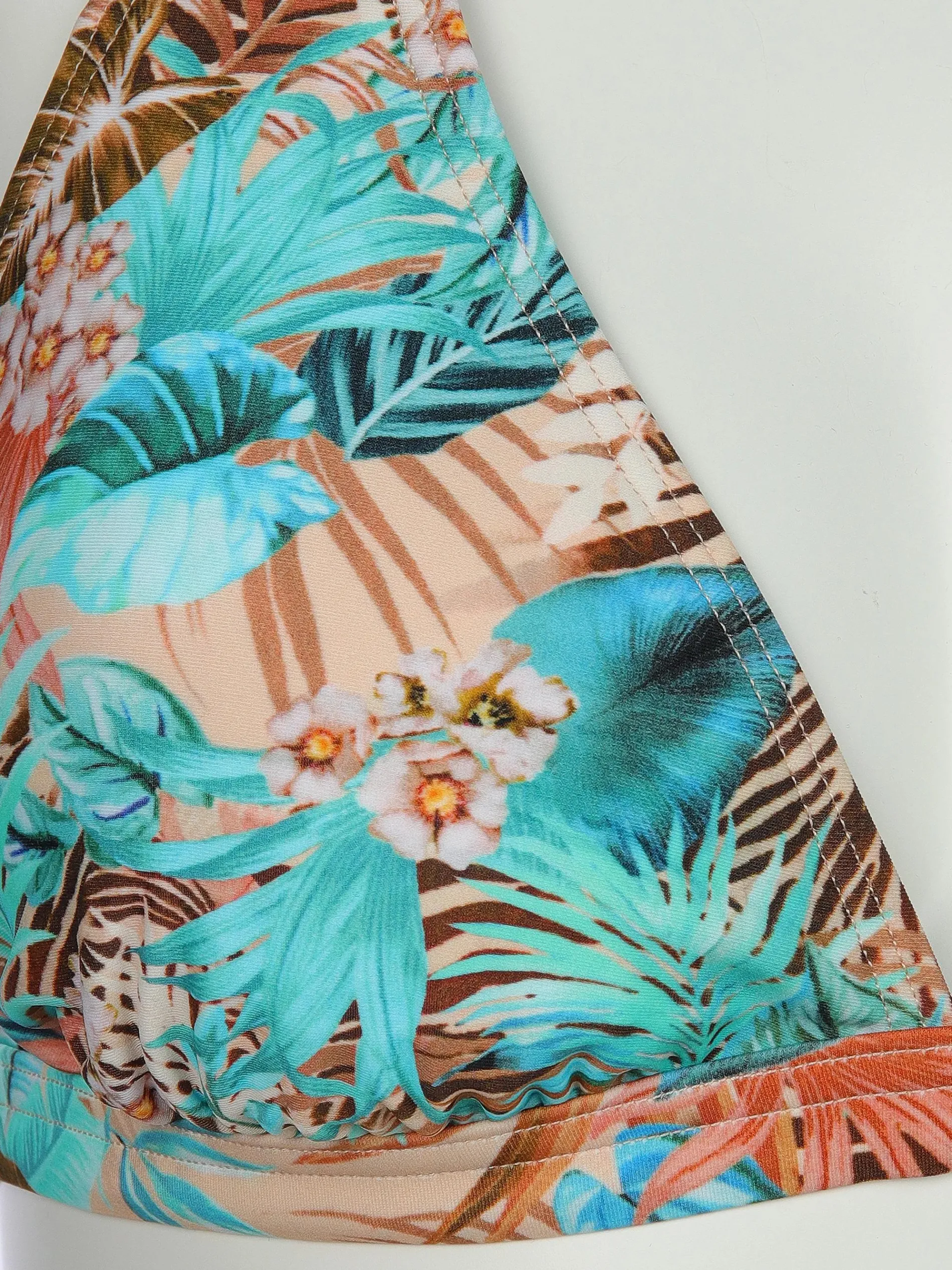 Damen Bikini Oberteil mit Print