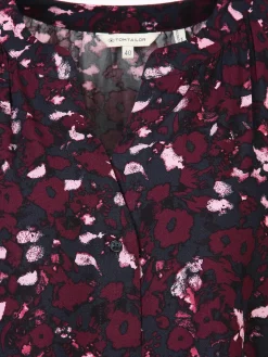 Damen Bluse im farbigen Alloverprint