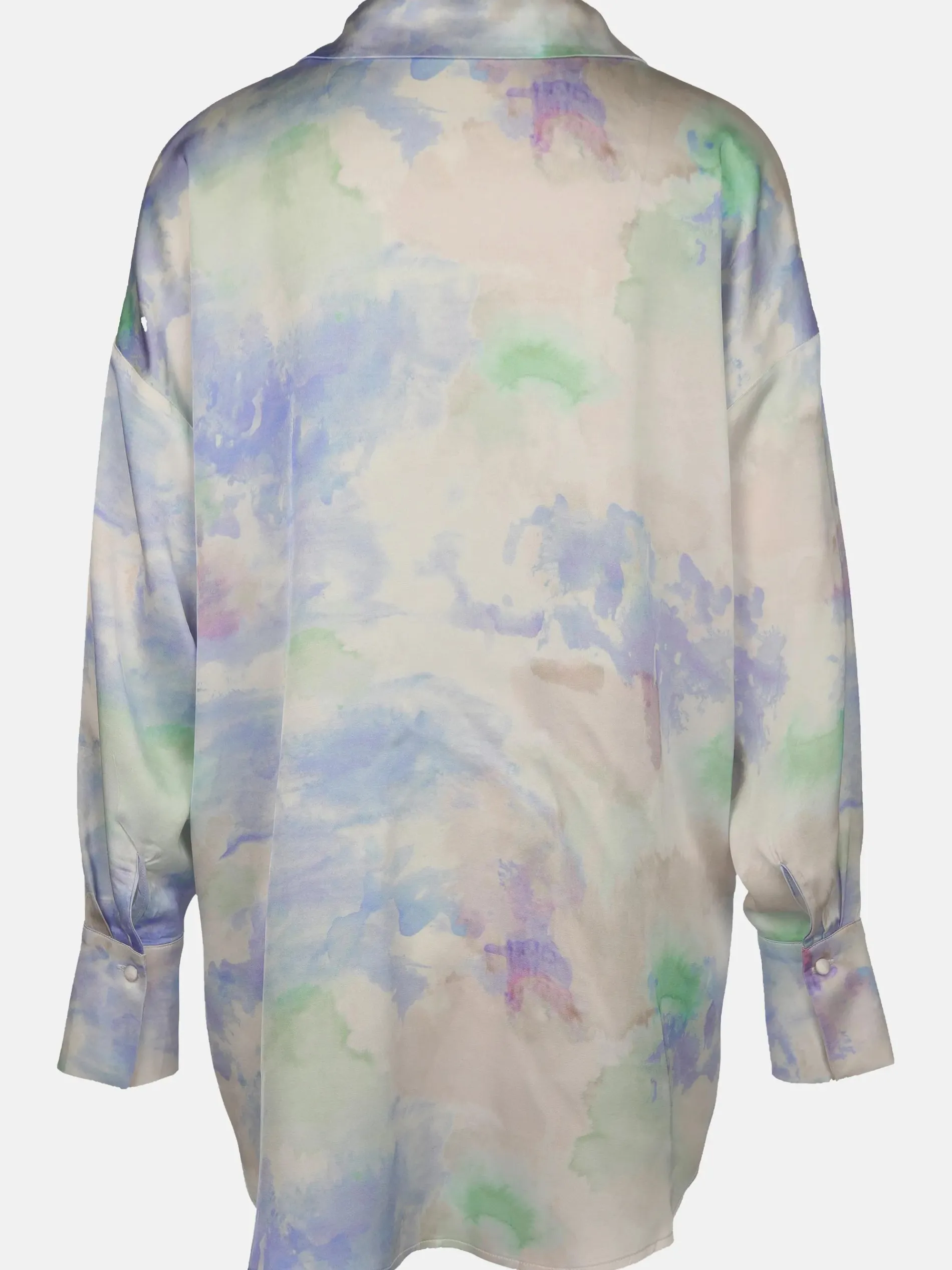 Damen Bluse in Aquarell-Optik