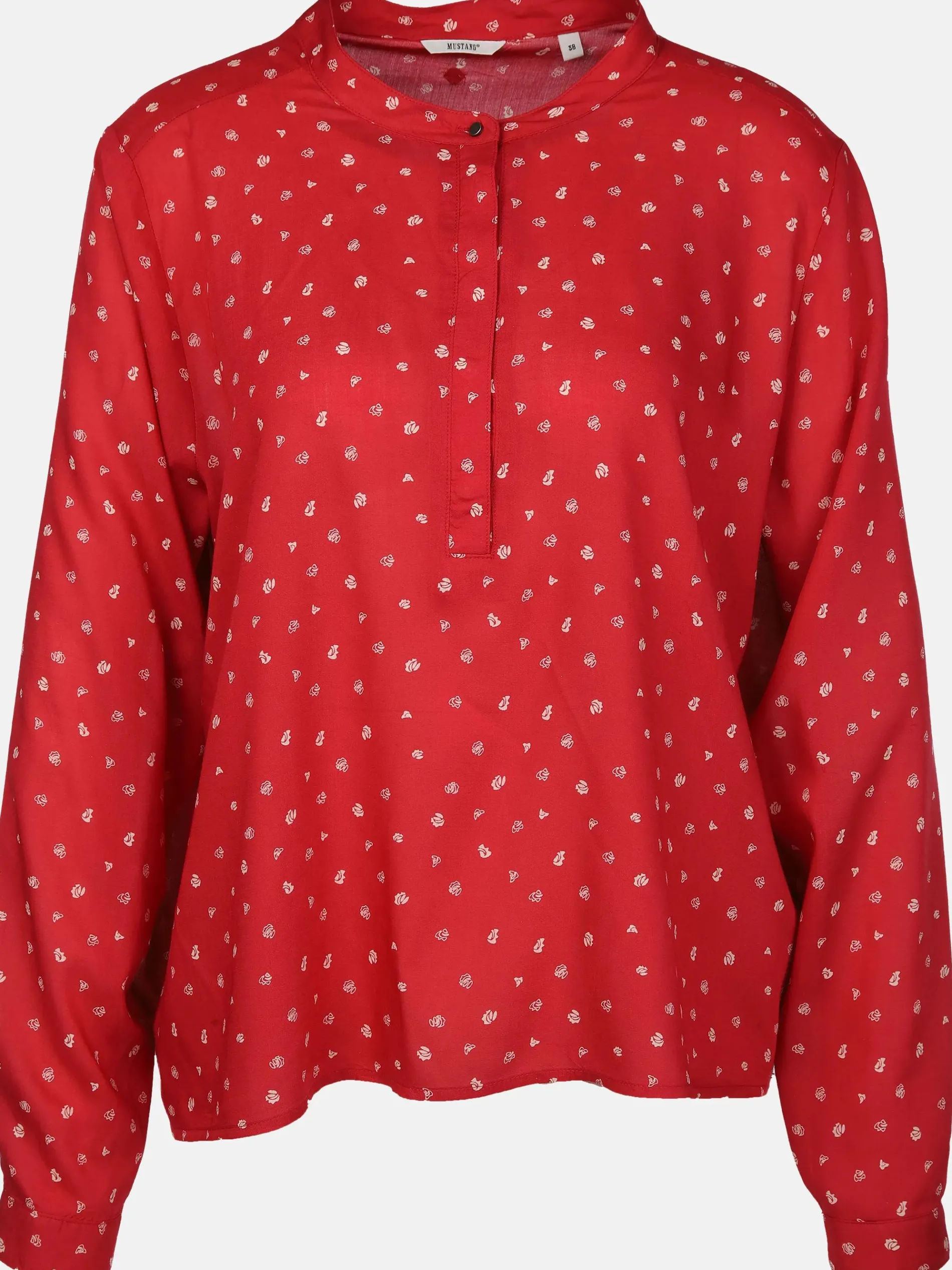 Damen Bluse mit Alloverprint