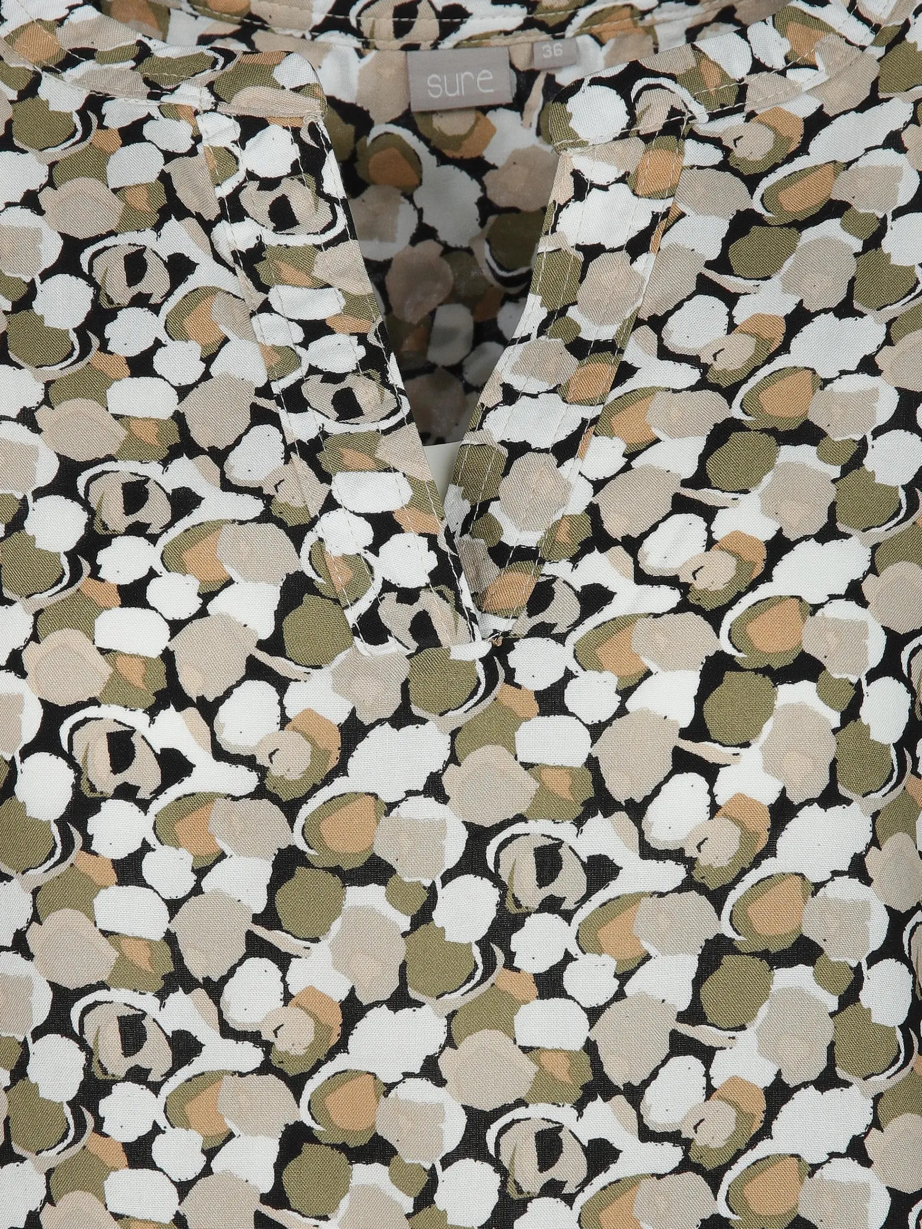 Damen Bluse mit Alloverprint