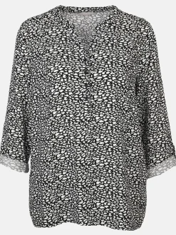 Damen Bluse mit Alloverprint