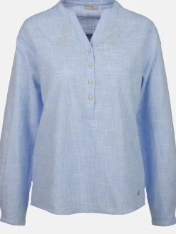 Damen Bluse mit feinen Streifen