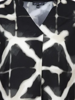 Damen Bluse mit Glitzerbündchen