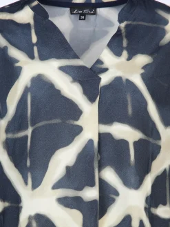 Damen Bluse mit Glitzerbündchen