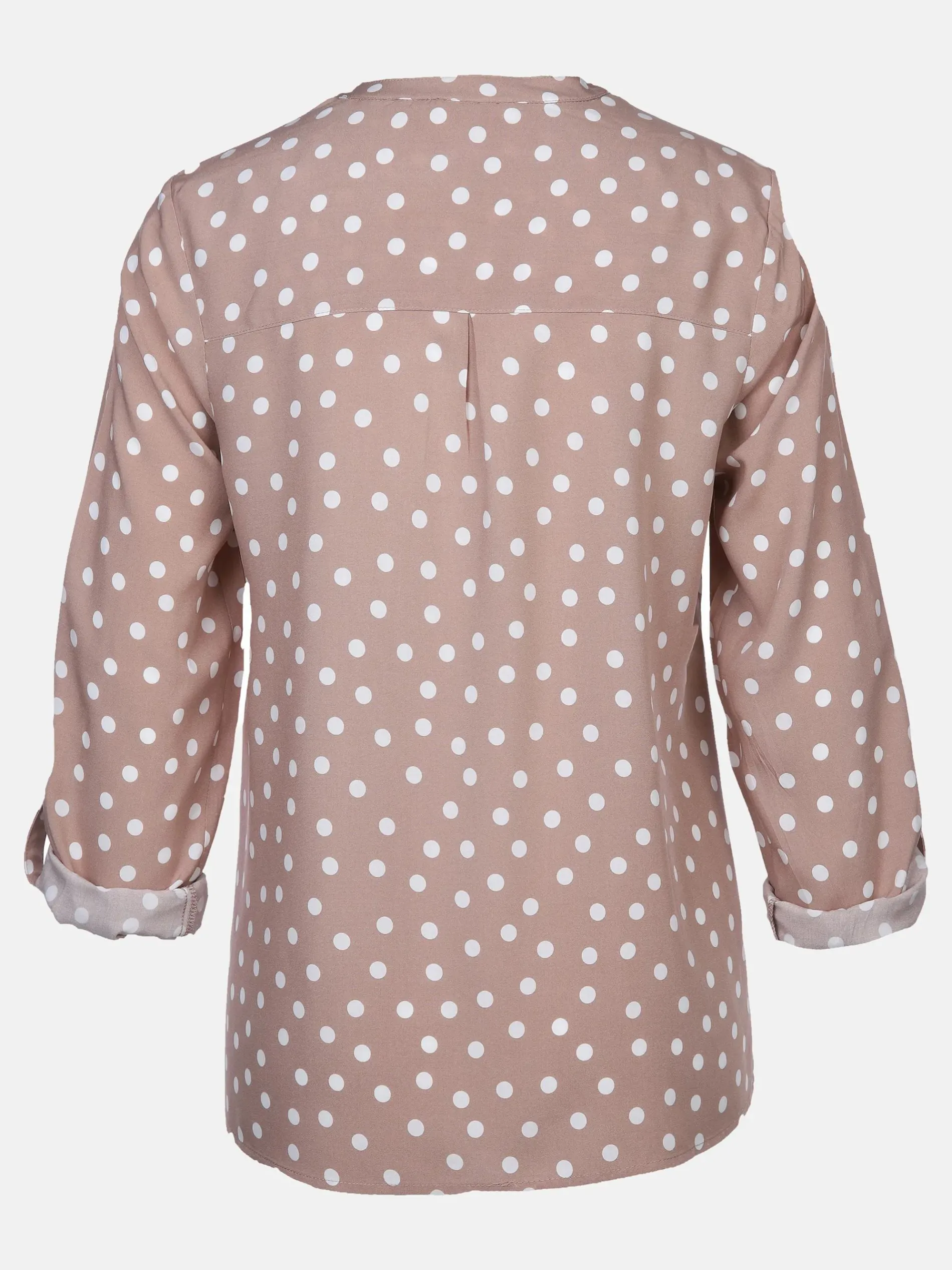 Damen Bluse mit krempelbaren Ärmeln