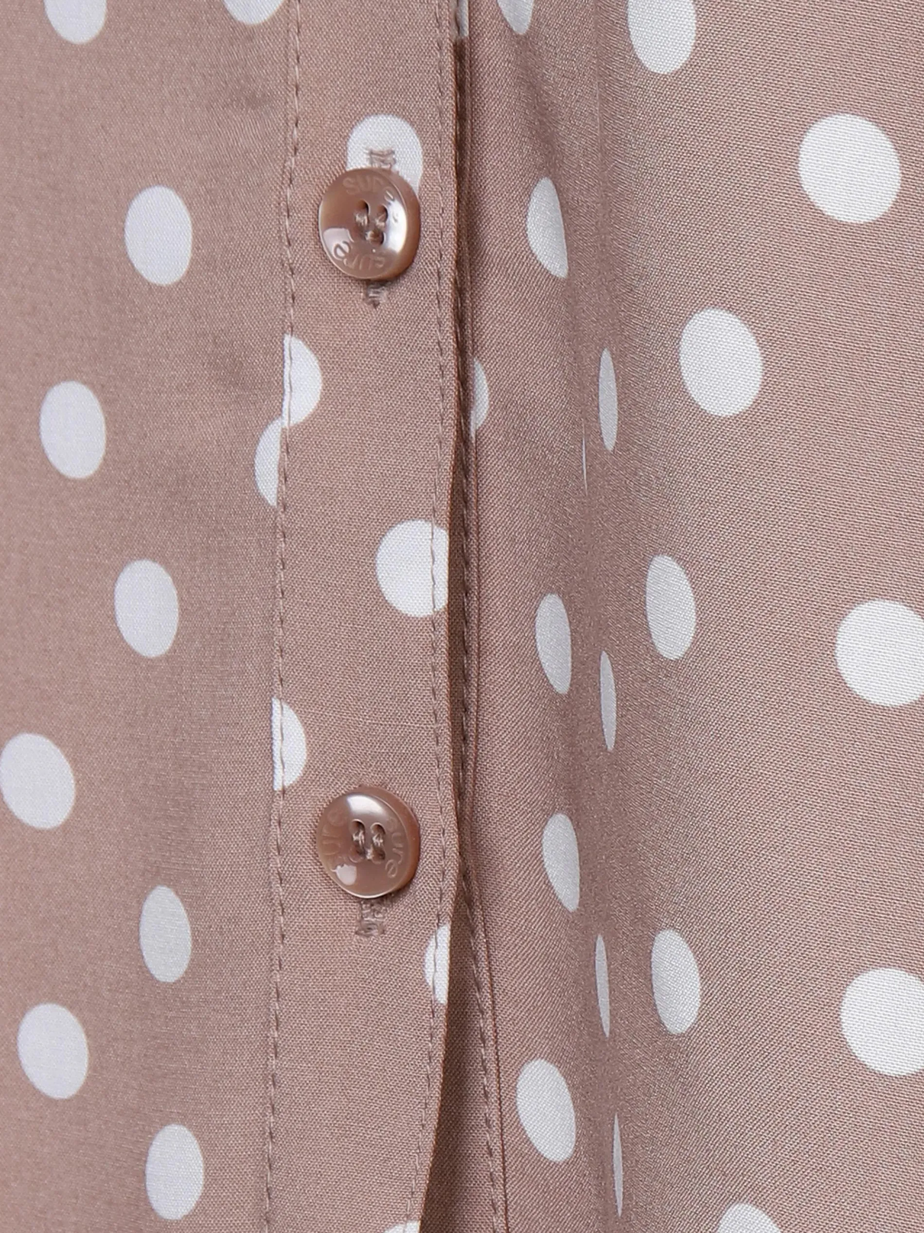 Damen Bluse mit krempelbaren Ärmeln