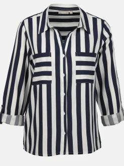 Damen Bluse mit Streifen