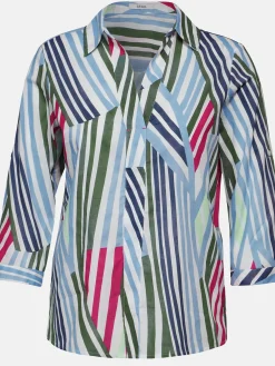 Damen Bluse mit Streifen