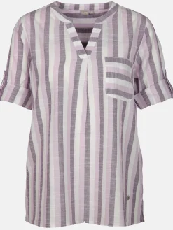 Damen Bluse mit Streifen