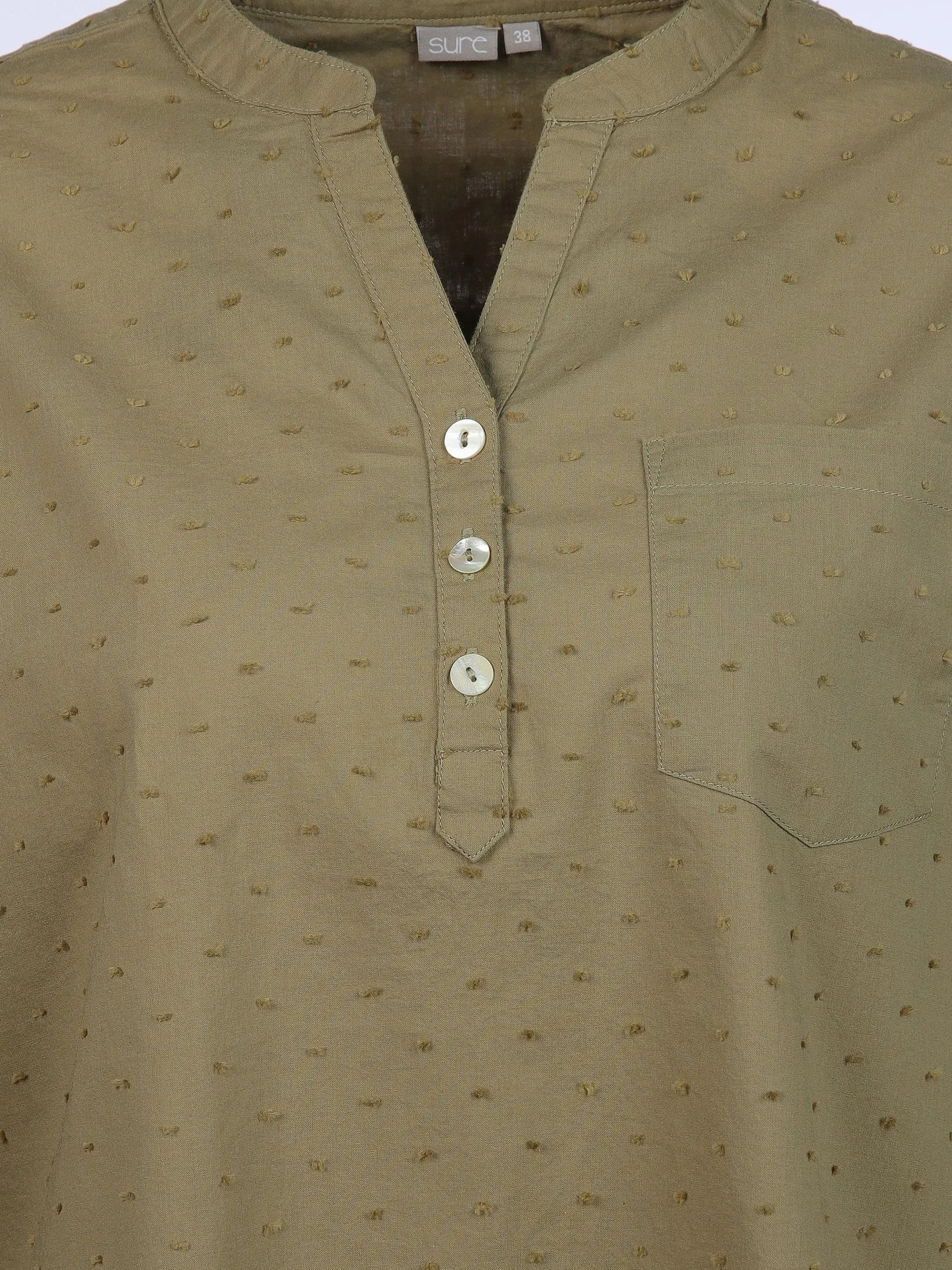 Damen Bluse mit Struktur