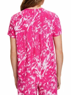 Damen Bluse mit V-Ausschnitt