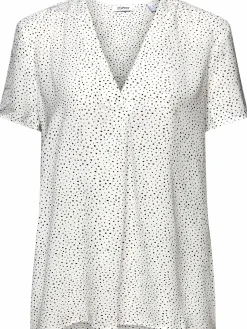 Damen Bluse mit V-Ausschnitt