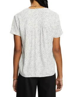 Damen Bluse mit V-Ausschnitt