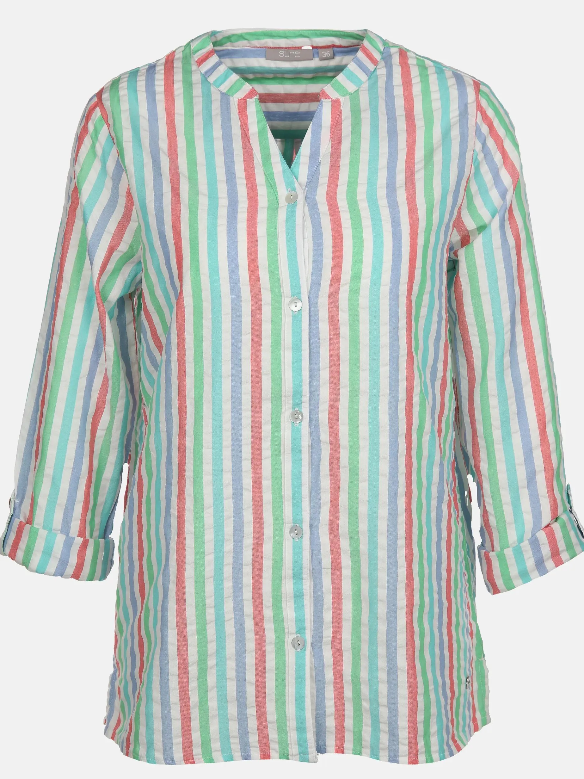 Damen Bluse mit verstellbaren Ärmeln