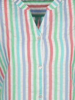 Damen Bluse mit verstellbaren Ärmeln