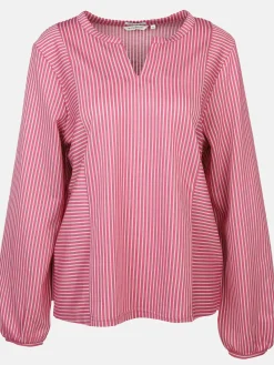 Damen Blusenshirt im Streifenlook