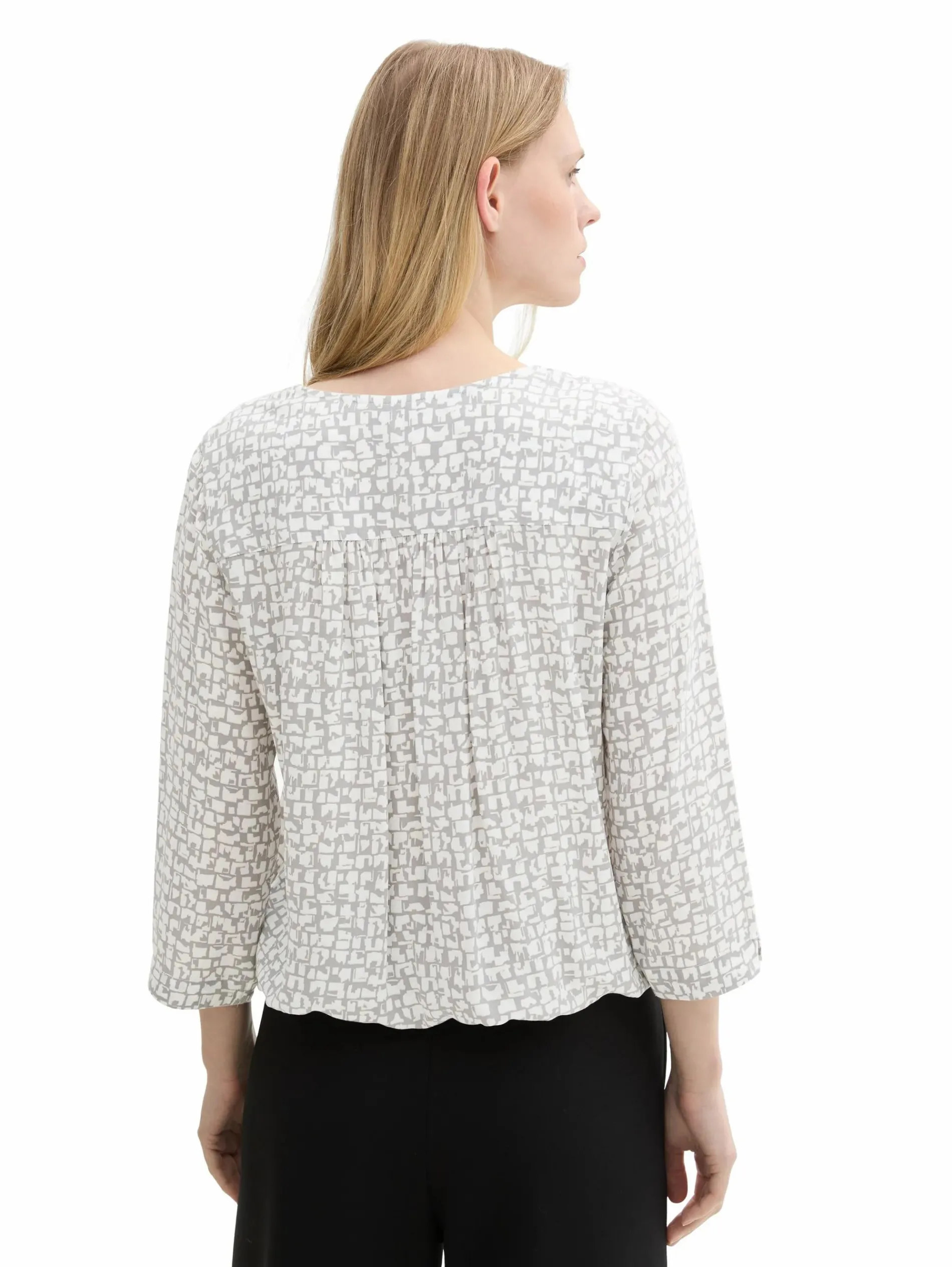 Damen Blusenshirt mit 7/8 Ärmeln