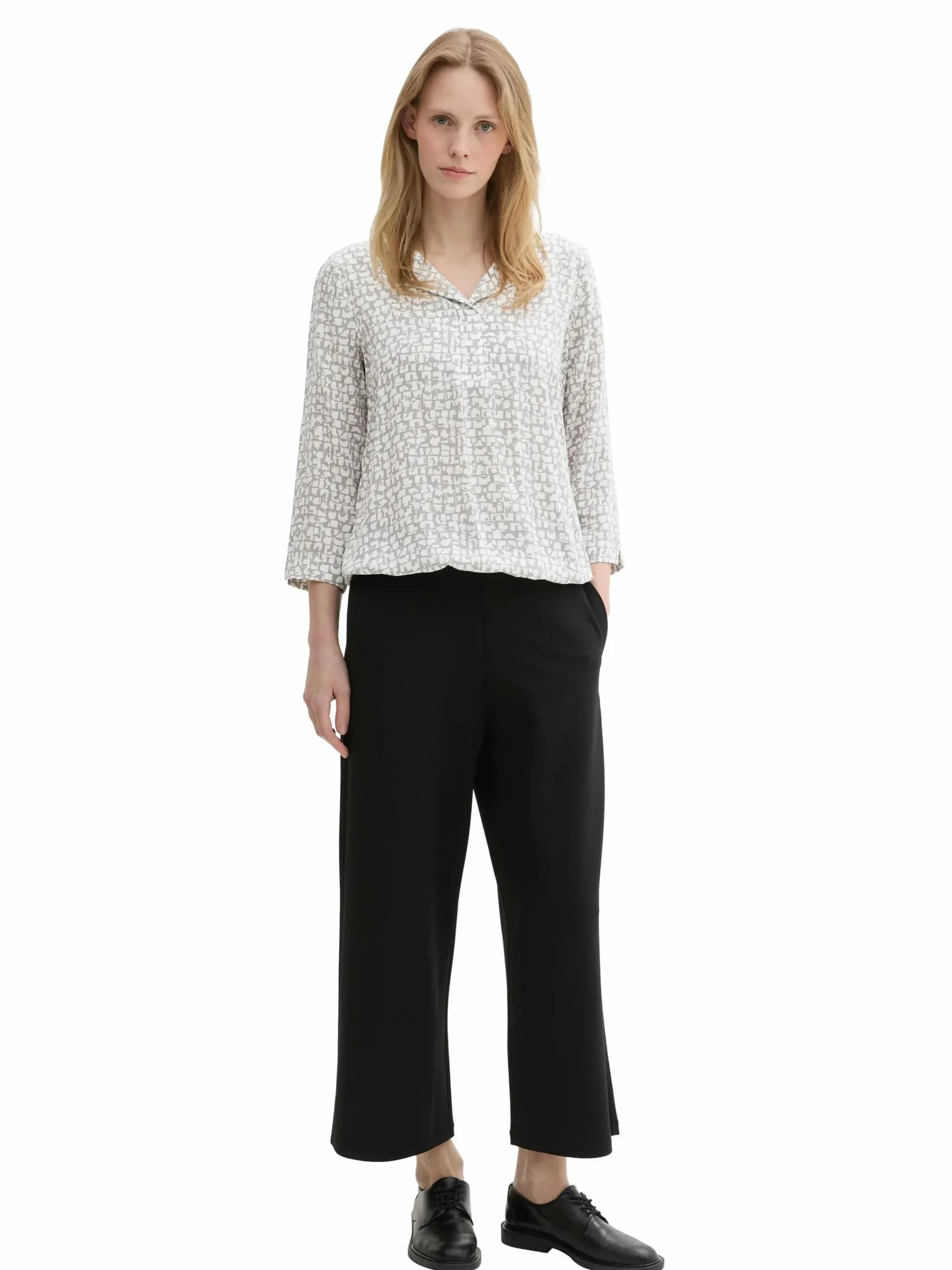 Damen Blusenshirt mit 7/8 Ärmeln