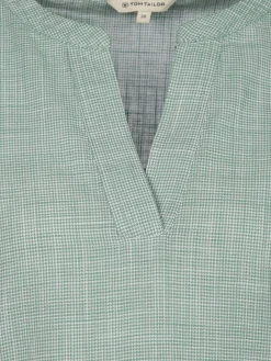 Damen Blusenshirt mit Karos