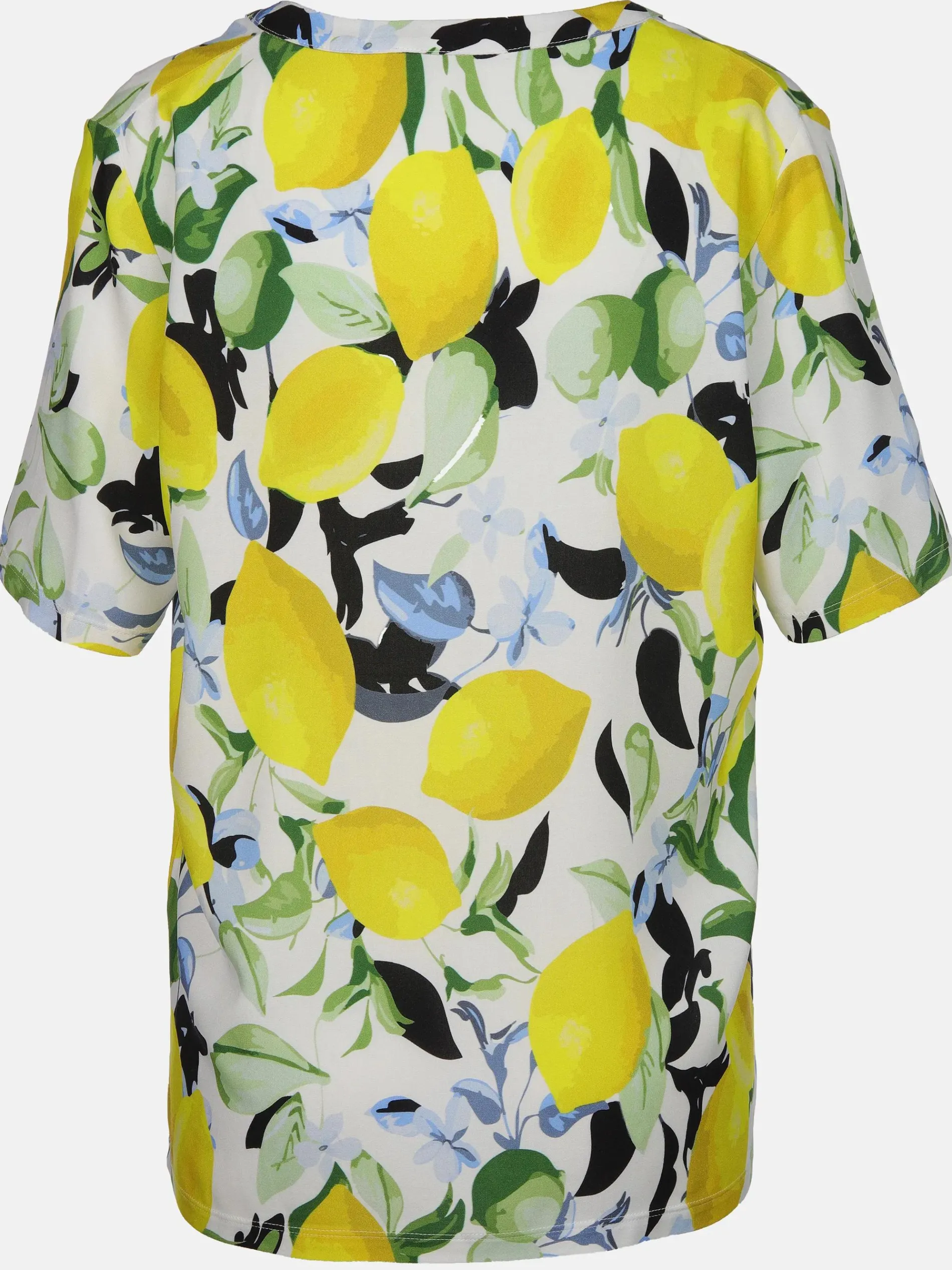 Damen Blusenshirt mit Zitronenprint