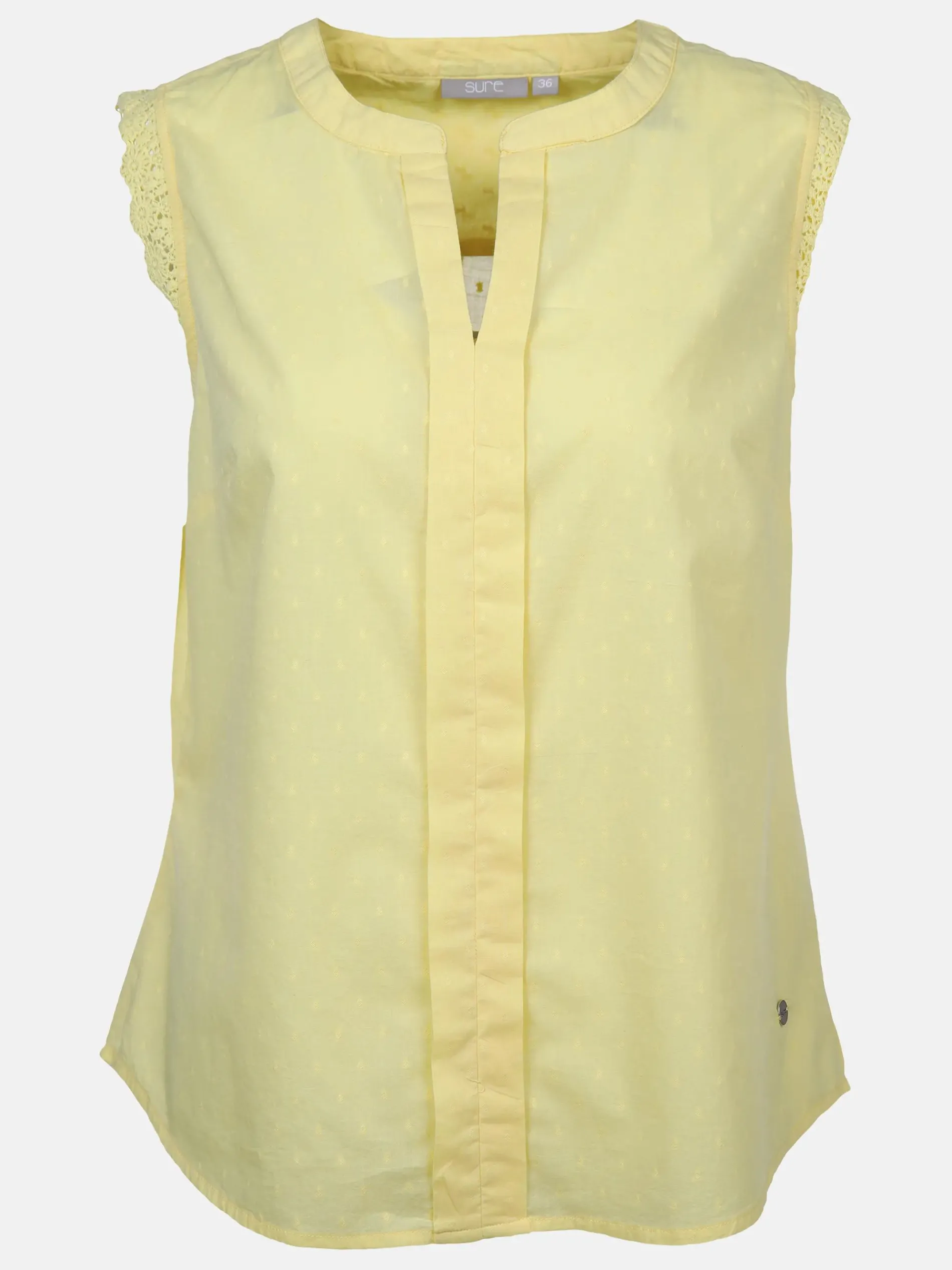 Damen Blusentop mit Spitze