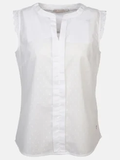 Damen Blusentop mit Spitze