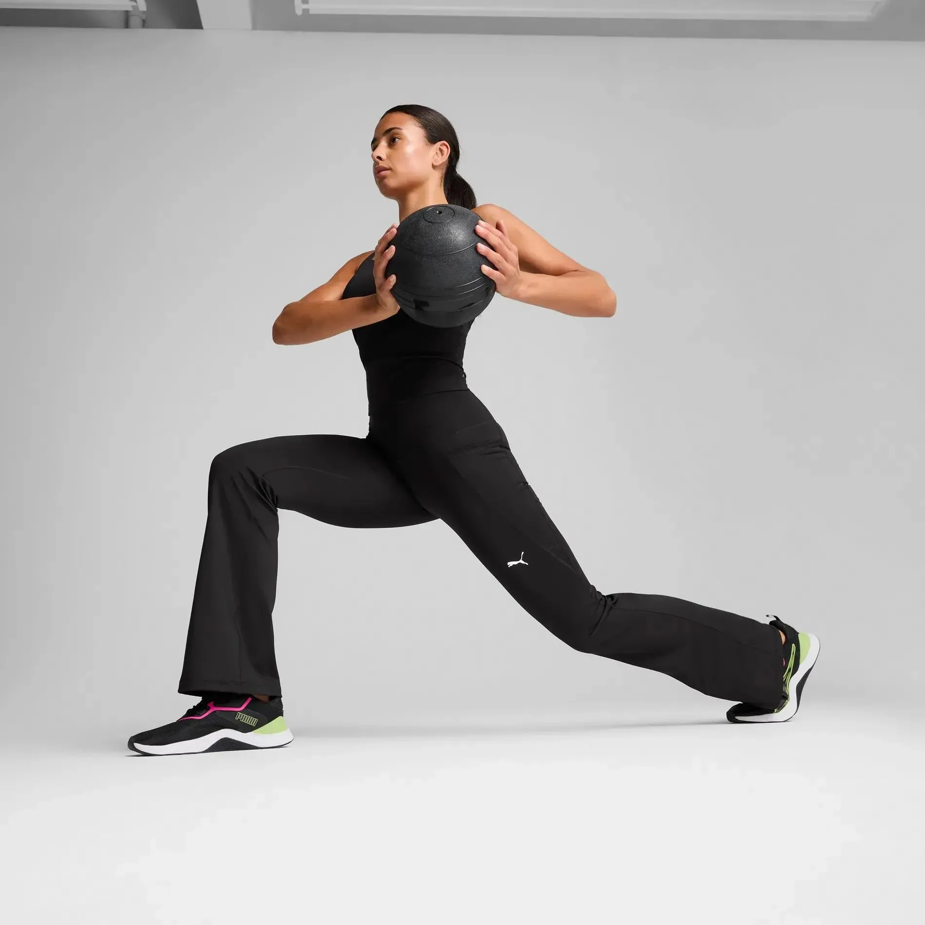 Damen Bootcut Trainingshose