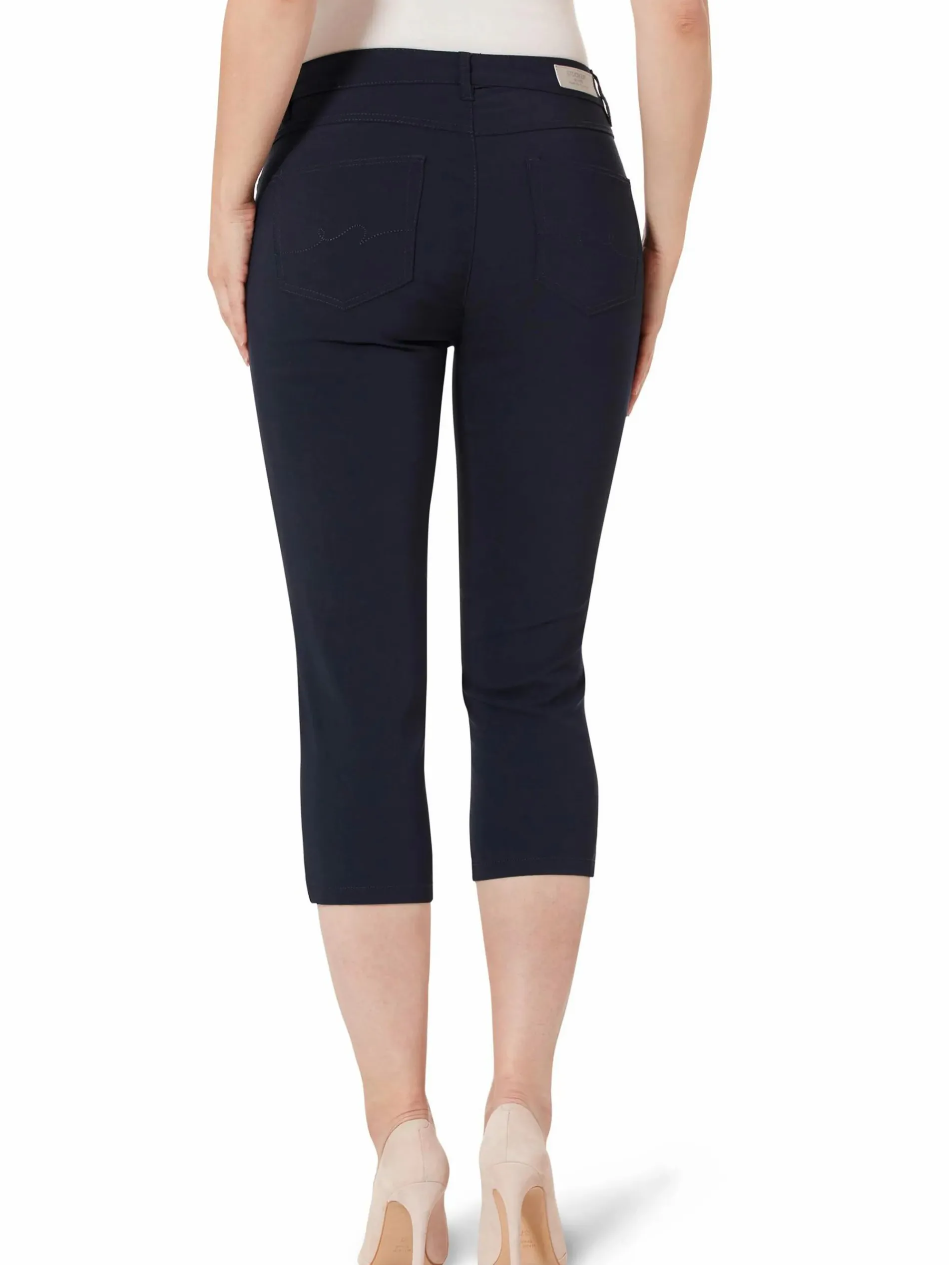 Damen Capri 5-Pocket Slim Fit