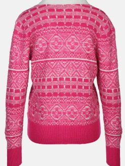 Damen Cardigan mit hübschem Mustermix