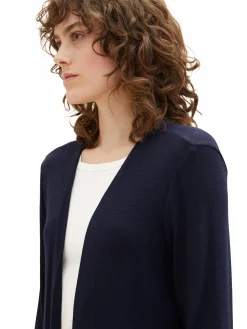 Damen Cardigan unifarben