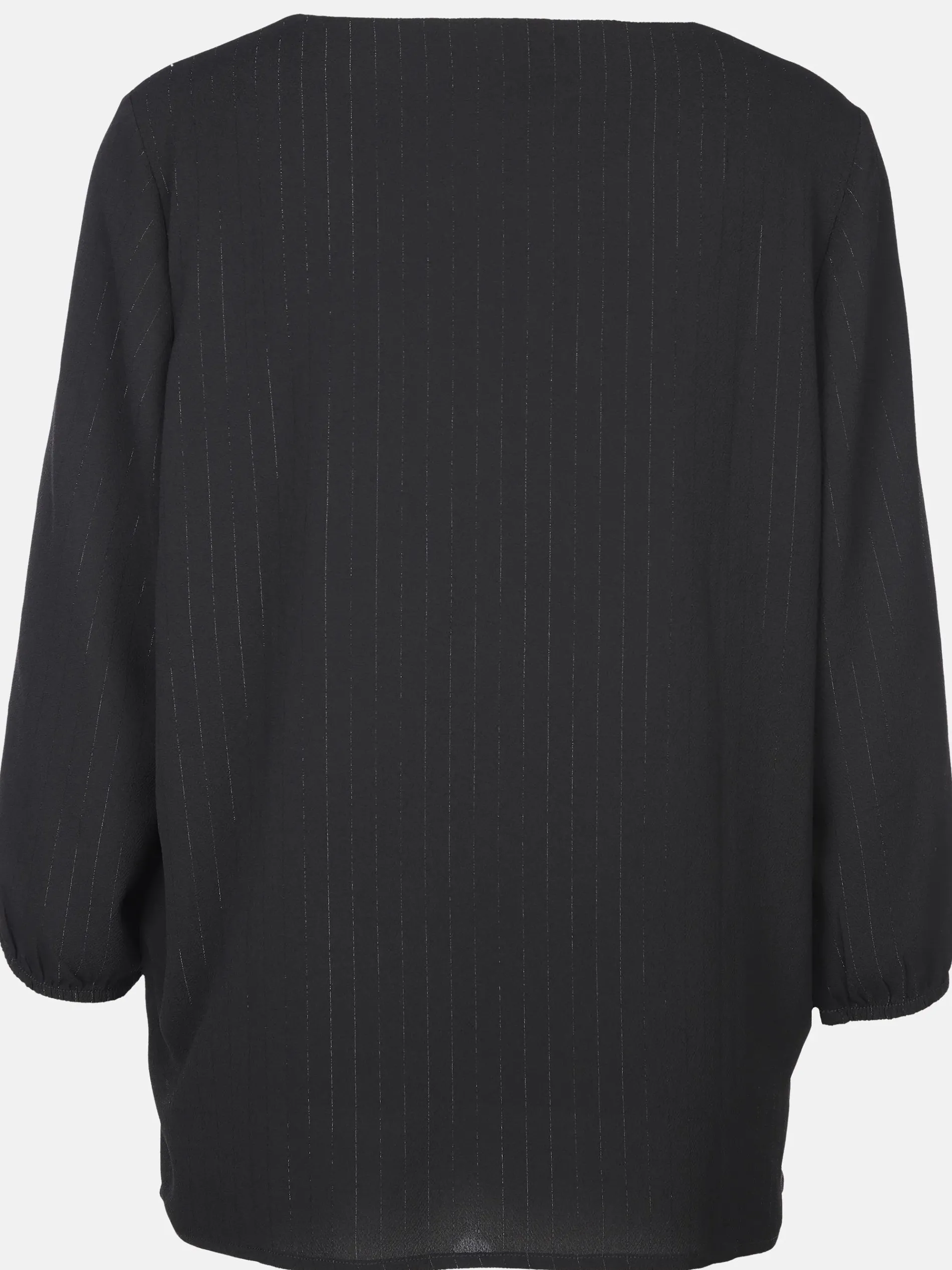 Damen Chiffonbluse mit feinen Streifen