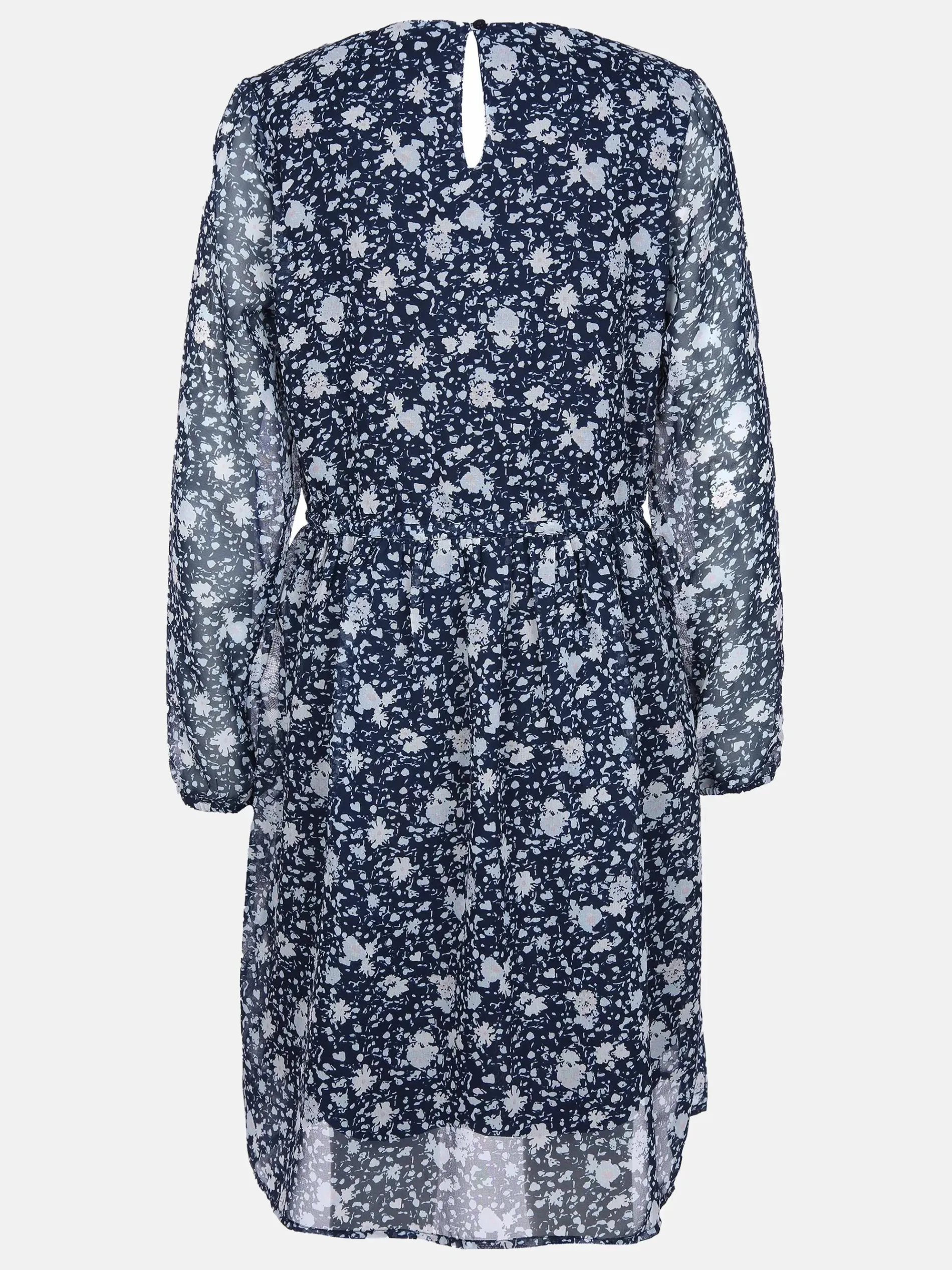 Damen Chiffonkleid mit V-Ausschnitt