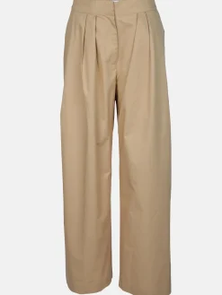 Damen Culotte Hose mit Bundfalten