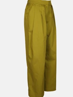 Damen Culotte Hose mit Bundfalten