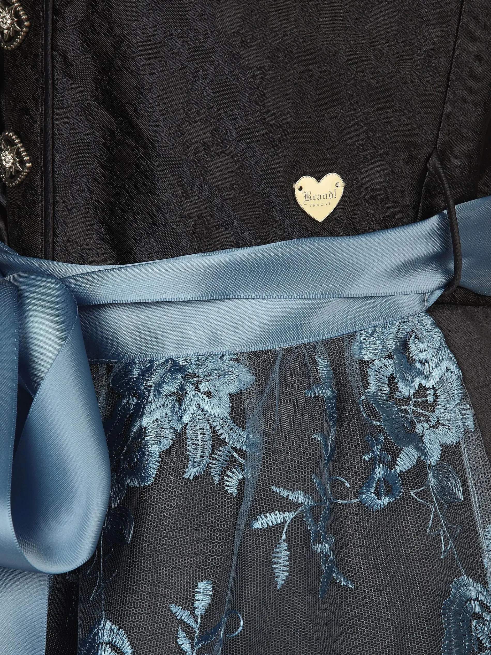 Damen Dirndl mit Spitzenschürze