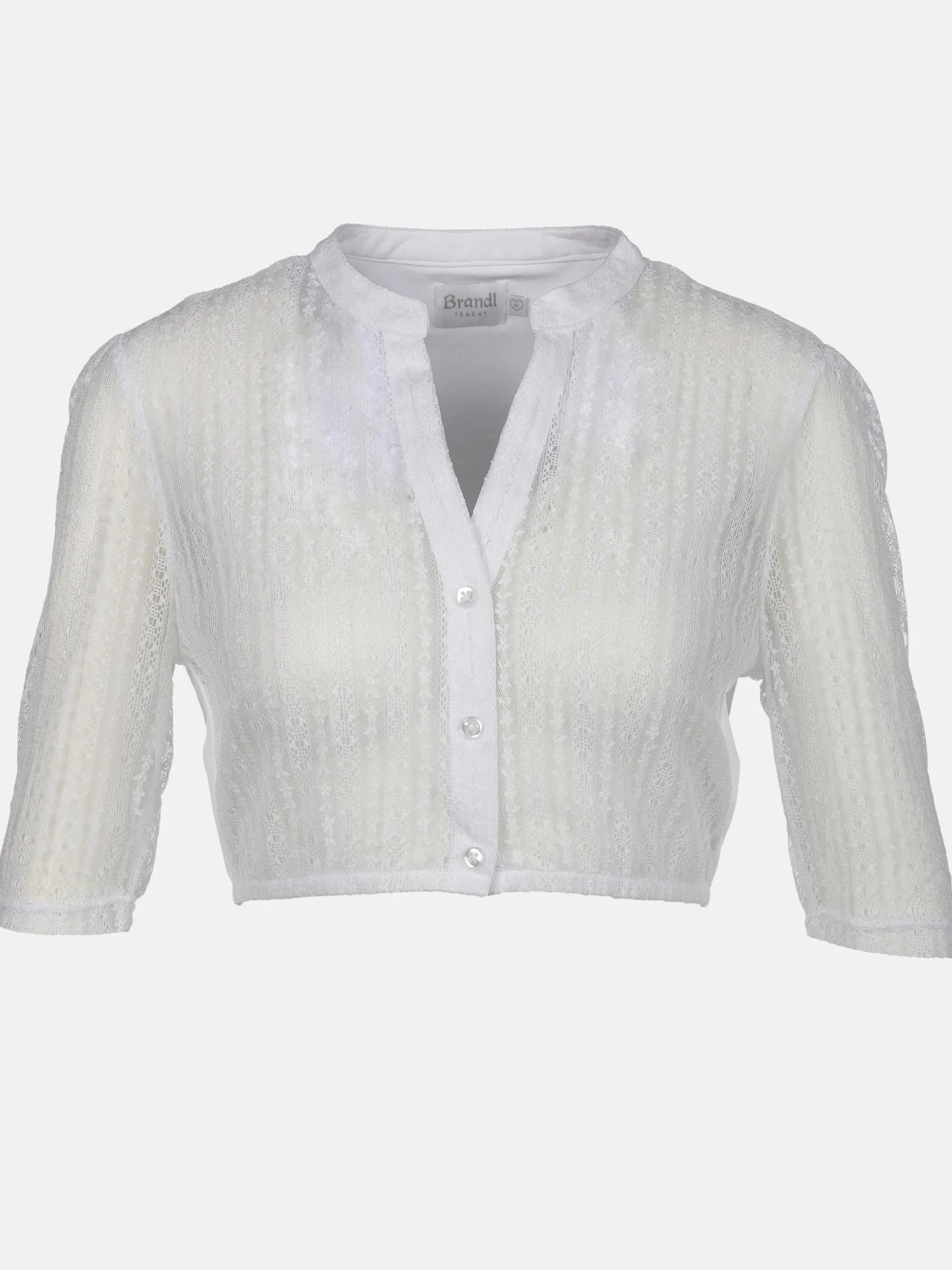 Damen Dirndlbluse mit V-Ausschnitt