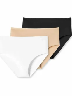 Damen 3er Pack Midi-Slips