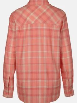 Damen Flanellbluse mit Karos