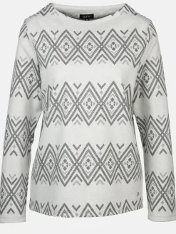 Damen Flauschshirt im Norweger Design