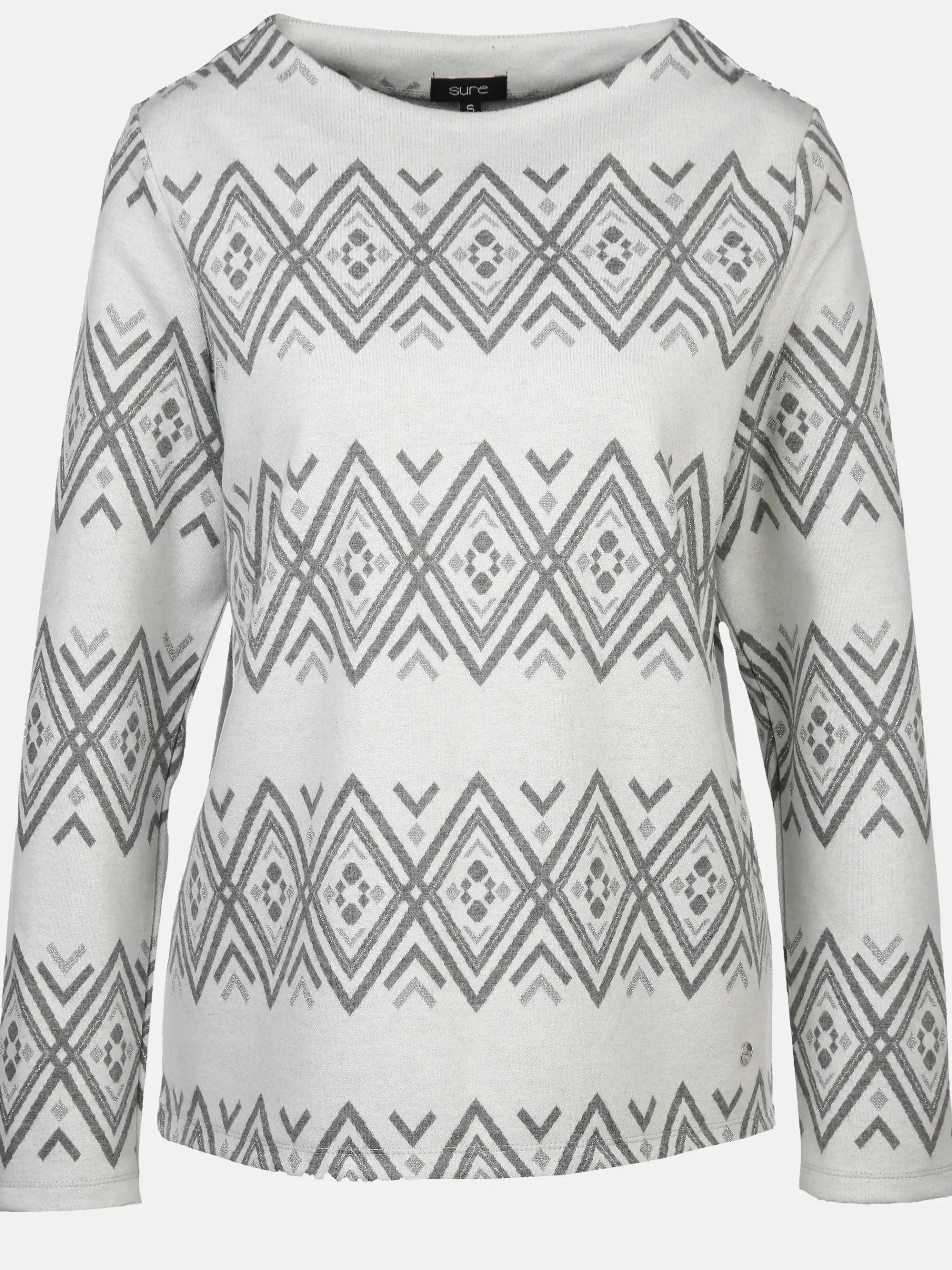 Damen Flauschshirt im Norweger Design